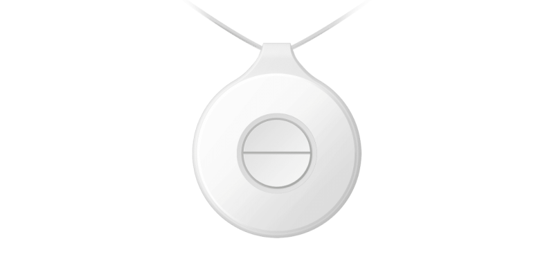 indyAlert Portable Wireless Dual Emergency Button for Independent Living – HikVision - IA-DS-PDEBP2-EG2-WB