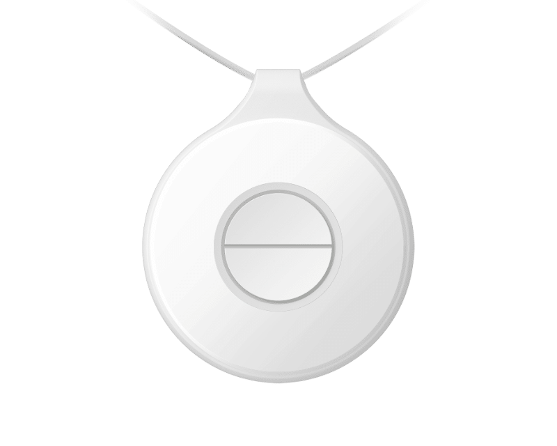 indyAlert Portable Wireless Dual Emergency Button for Independent Living – HikVision - IA-DS-PDEBP2-EG2-WB