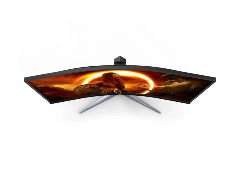 AOC 34" (21:9) Curve Led, 5ms,144hz, Adaptive Sync, Hdmi(2), Dp(2), Usb, H/adj - Image 4