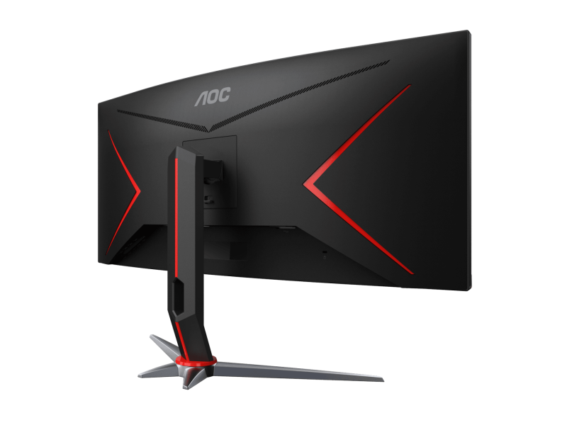 AOC 34" (21:9) Curve Led, 5ms,144hz, Adaptive Sync, Hdmi(2), Dp(2), Usb, H/adj - Image 6