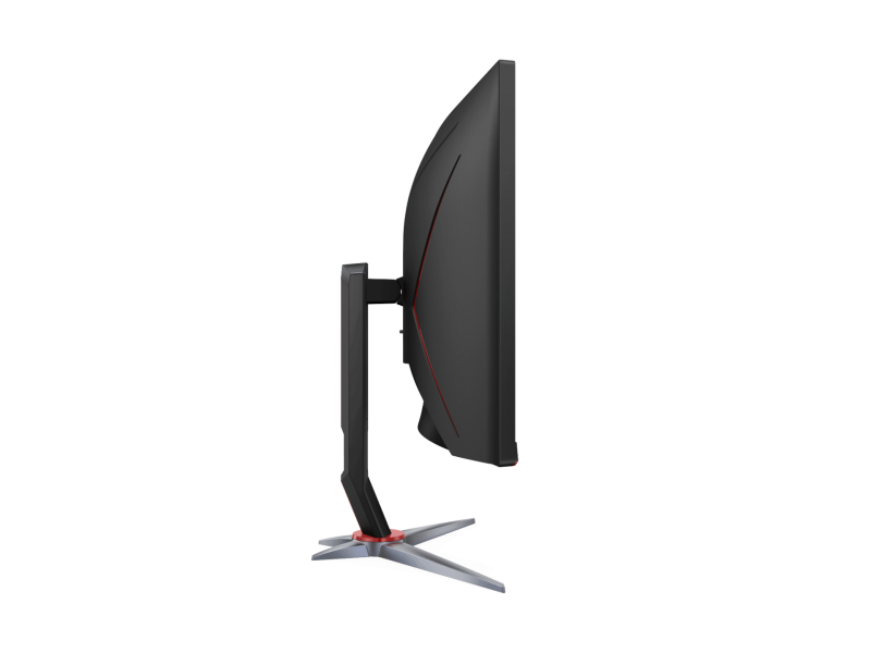 AOC 34" (21:9) Curve Led, 5ms,144hz, Adaptive Sync, Hdmi(2), Dp(2), Usb, H/adj - Image 8